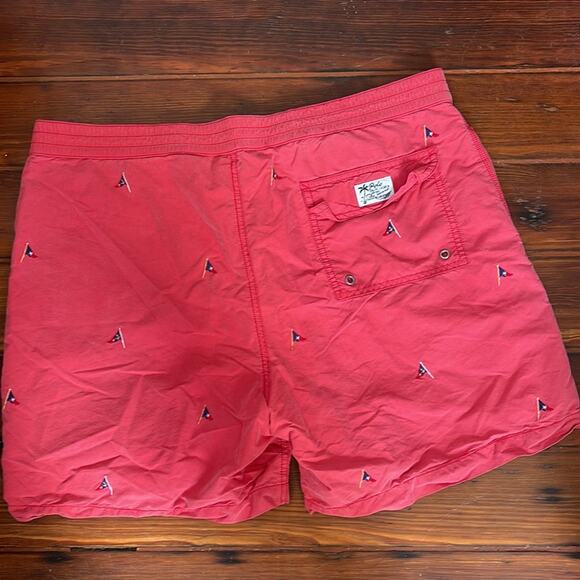 Polo Ralph Lauren flag embroidered swim trunks sz XL - Picture 7 of 7
